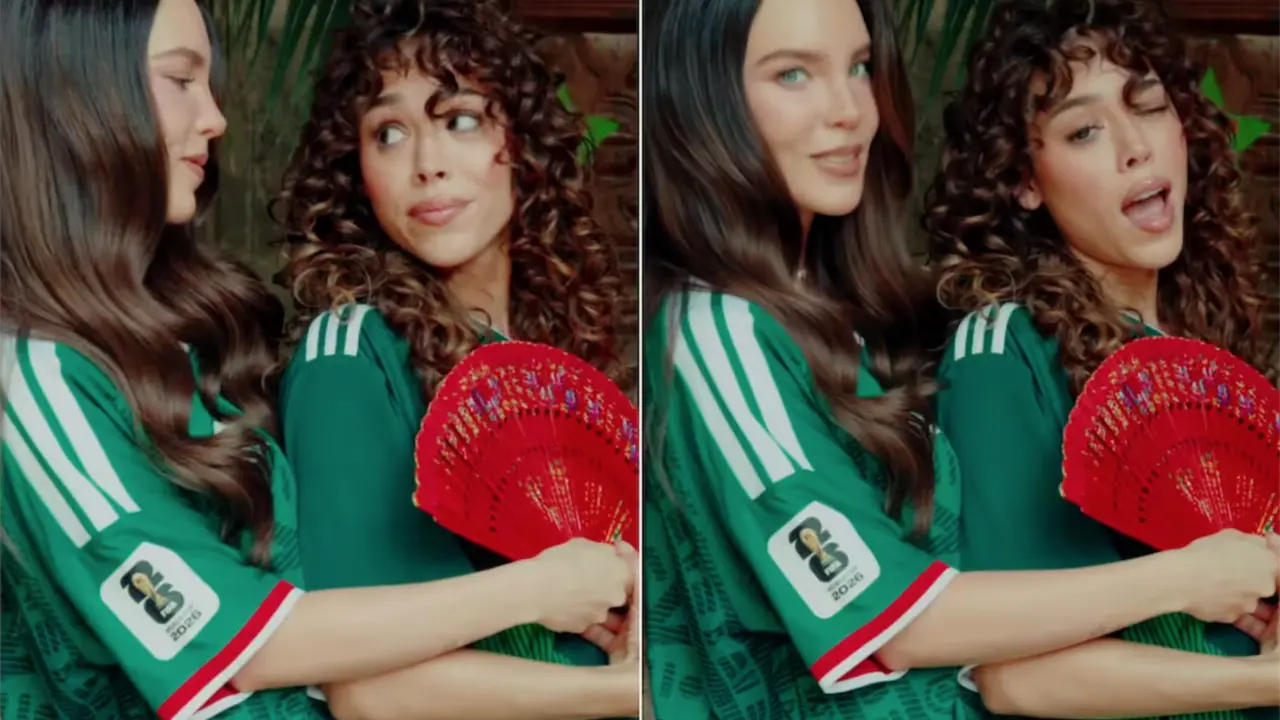 Belinda y Danna se reúnen y apoyan a selección México