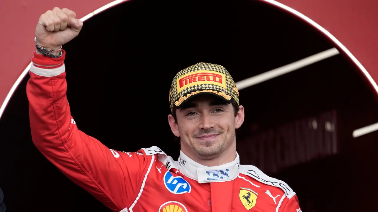 Charles Leclerc gana Gran Premio Gran Bretaña tras carrera caótica