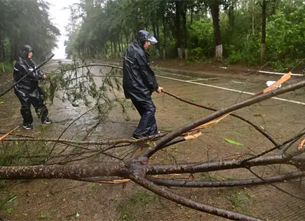 Cinco muertos por lluvias intensas en el norte de China Cinco muertos por lluvias intensas en el norte de China