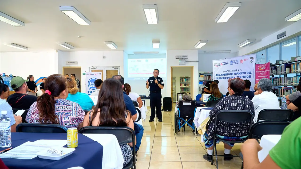 Consulta pública en San Luis Potosí incluye a personas con discapacidad