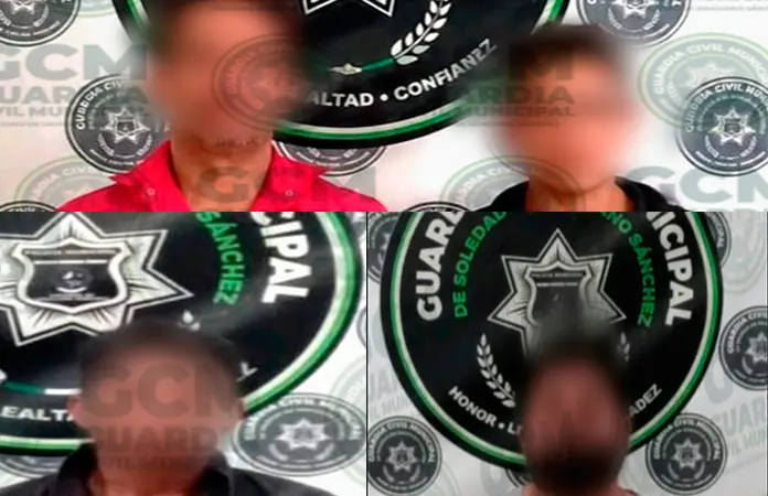 En Soledad, apresan a cuatro por distintos delitos