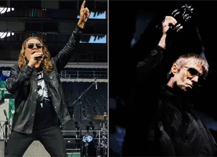 Fher Olvera ensaya con playera de Oasis en Ciudad de México Fher Olvera ensaya con playera de Oasis en Ciudad de México