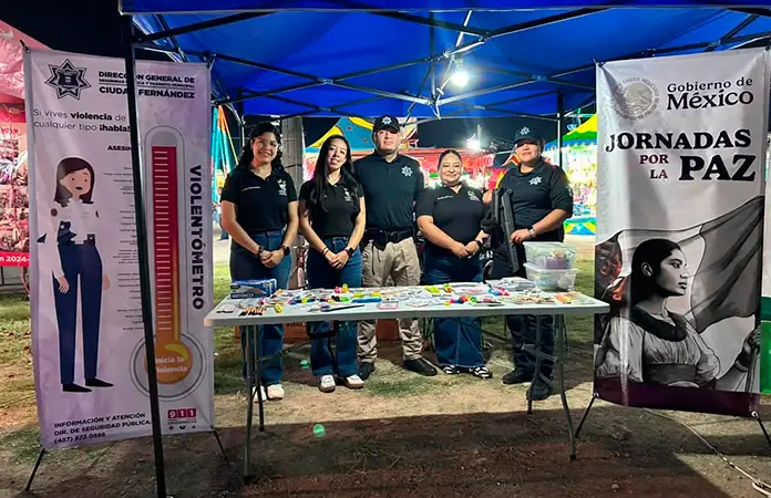 Instalan módulo de Jornadas por la paz
