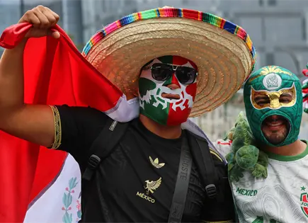 México recibe a Inglaterra en octavos de final con lluvia y seguridad reforzada México recibe a Inglaterra en octavos de final con lluvia y seguridad reforzada