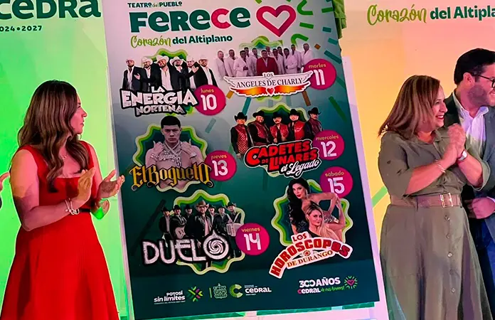 Presentan eventos de la FERECE
