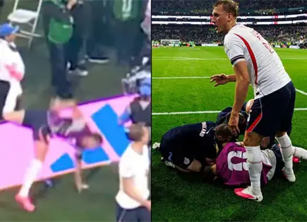 Henderson se fractura tras festejo de Inglaterra Henderson se fractura tras festejo de Inglaterra