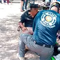 Hombre convulsiona, cae al piso y se lesiona Hombre convulsiona, cae al piso y se lesiona