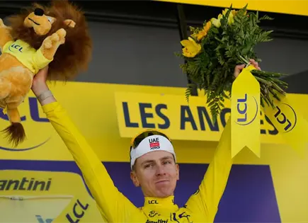 Pogacar gana tercera etapa y viste maillot amarillo en Tour Francia Pogacar gana tercera etapa y viste maillot amarillo en Tour Francia