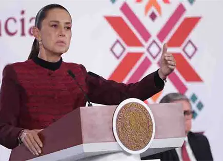 Sheinbaum evita comentar concurso mercantil de TV Azteca Sheinbaum evita comentar concurso mercantil de TV Azteca