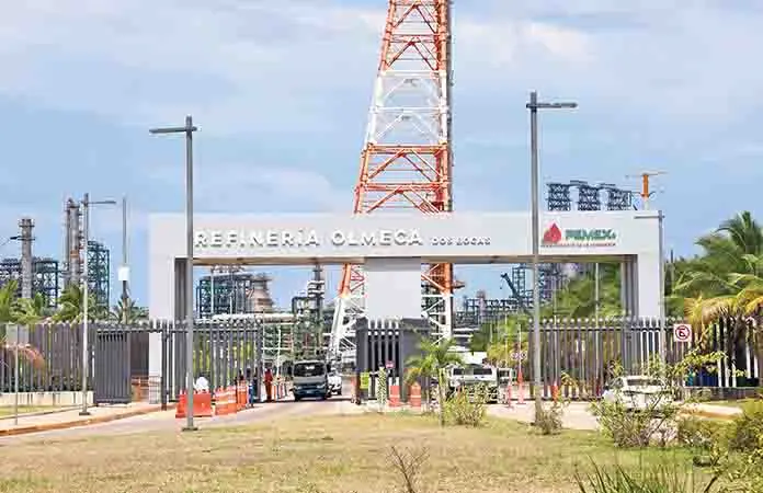 Inyectan millones a refinería Olmeca