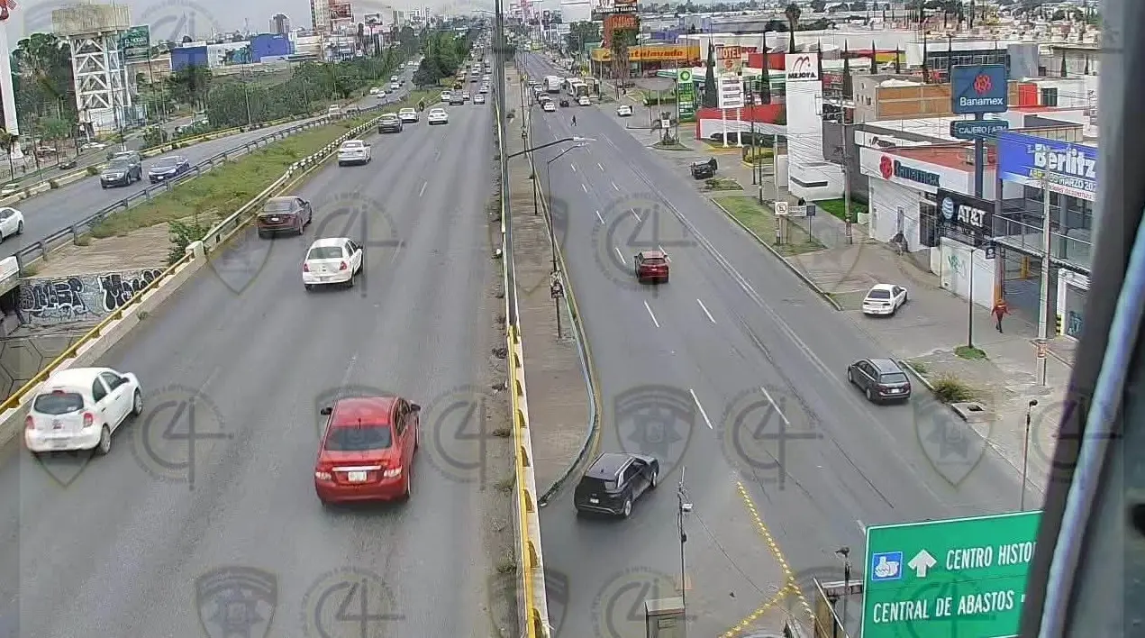 Tráfico moderado en vialidades de la capital potosina