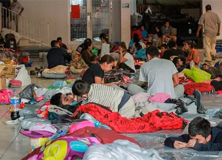 Dan acompañamiento a más de 7 mil refugiados Dan acompañamiento a más de 7 mil refugiados