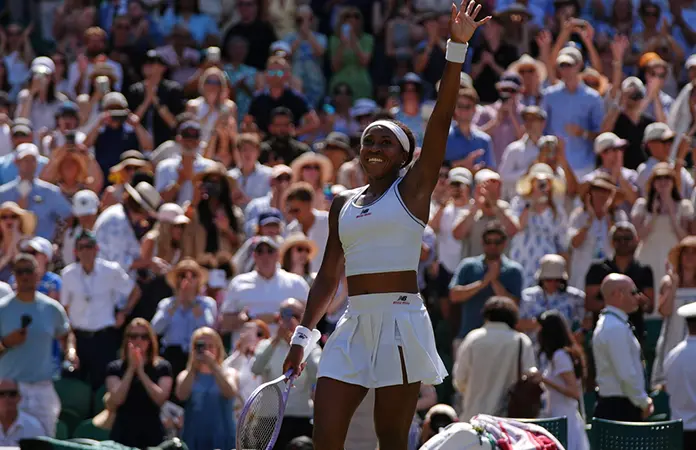 Gauff va por 1ra. vez a semis de Wimbledon