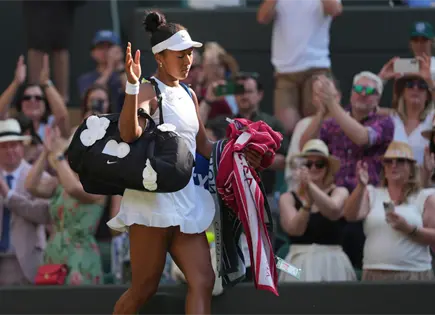 Naomi Osaka pierde en Wimbledon por fascitis plantar Naomi Osaka pierde en Wimbledon por fascitis plantar
