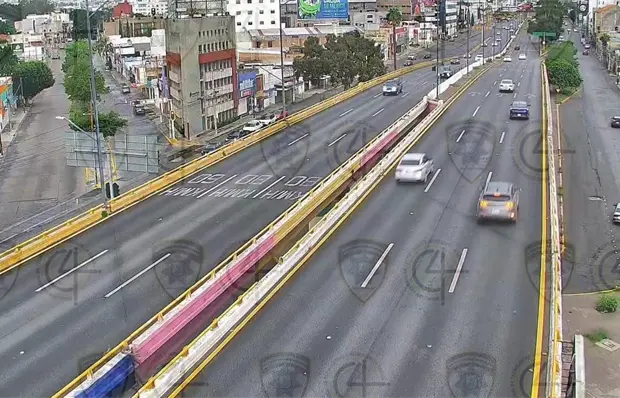 Vialidades operan con tránsito fluido en la capital Vialidades operan con tránsito fluido en la capital