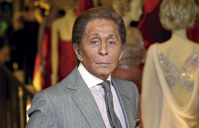 VALENTINO HEREDÓ SU ENORME FORTUNA A UNA FUNDACIÓN