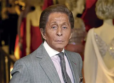 VALENTINO HERED&Oacute; SU ENORME FORTUNA A UNA FUNDACI&Oacute;N