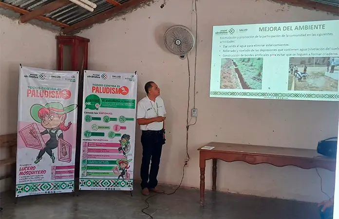 Capacitan a personal de parajes en salud