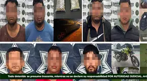 Capturan a siete supuestos criminales en el estado
