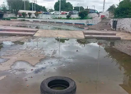 Pedirán a Seduvop limpiar canalón del Río Españita Pedirán a Seduvop limpiar canalón del Río Españita