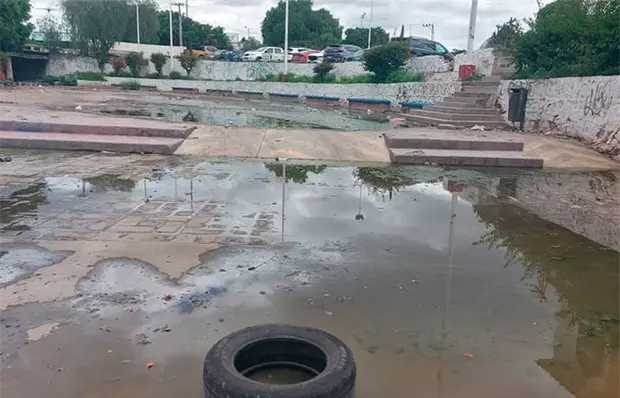 Pedirán a Seduvop limpiar canalón del Río Españita Pedirán a Seduvop limpiar canalón del Río Españita