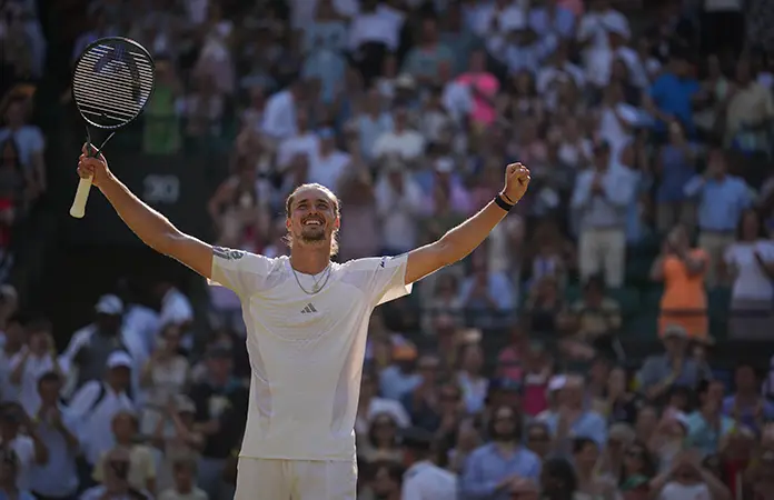 Zverev rompe el maleficio