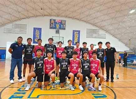 Gana selecci&oacute;n fernandense en torneo de basquet