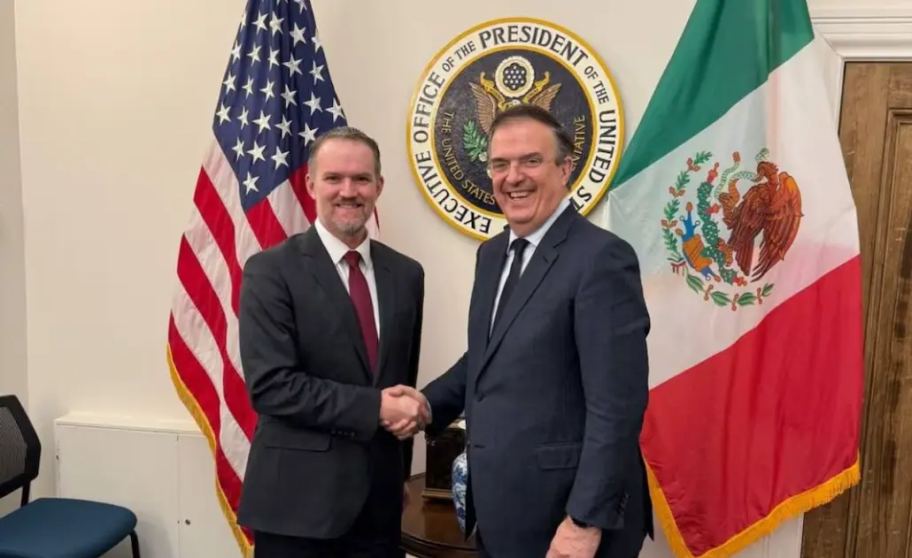 Jamieson Greer recibe a Marcelo Ebrard en Washington D.C.