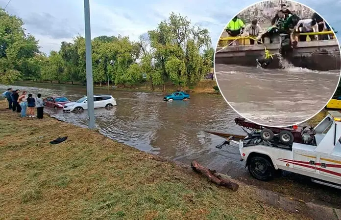 Omisiones ante lluvia desatan caos en el río Santiago Omisiones ante lluvia desatan caos en el río Santiago