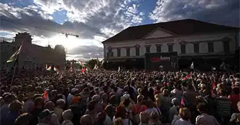 Protestan los aliados de Viktor Orb&aacute;n