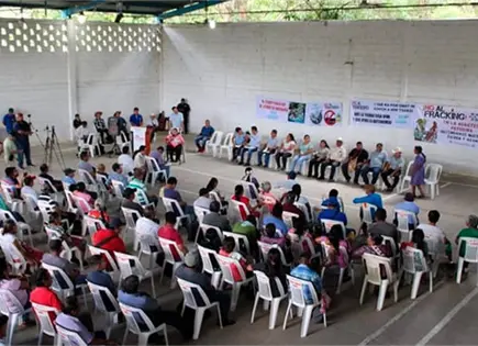 Rechazo total al fracking en la Zona Huasteca