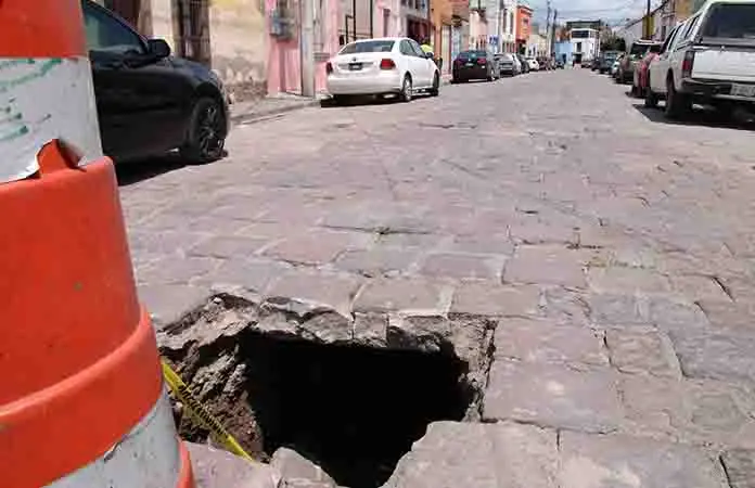 Socavón en barrio de San Sebastián será intervenido