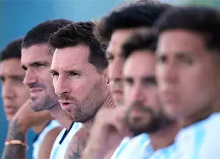 Argentina busca más futbol ante Suiza Argentina busca más futbol ante Suiza