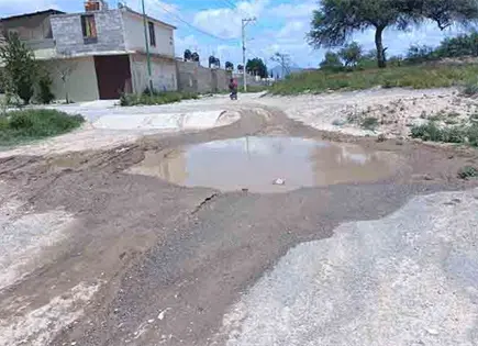 Camino Viejo a La Paz, intransitable Camino Viejo a La Paz, intransitable