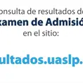 Entérate | Resultados del examen de admisión a la UASLP Entérate | Resultados del examen de admisión a la UASLP