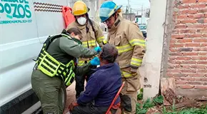 Hombres se lesionan en dos accidentes de Villa de Pozos
