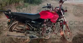 Incautan en "Chole" una moto hurtada