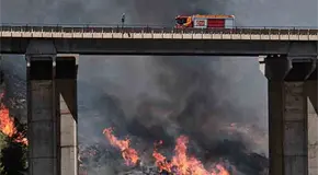 Incendio causa 12 muertos al sur de España