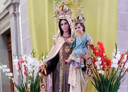 Inician festejos de Virgen del Carmen Inician festejos de Virgen del Carmen