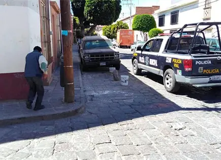 Aplican operativo para retirar objetos de la calle