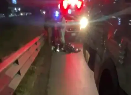 Hombre de 53 a&ntilde;os muere arrollado en carretera 57