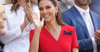 Kate, princesa de Gales, asiste a la final femenina de Wimbledon Kate, princesa de Gales, asiste a la final femenina de Wimbledon