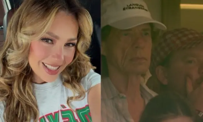 Mick Jagger, Thalía y Beckham en cuartos de final en Miami