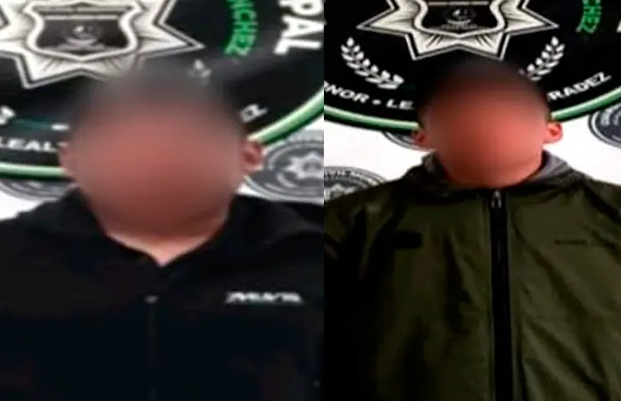 Por golpear a sus familiares, dos hombres son arrestados