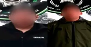 Por golpear a sus familiares, dos hombres son arrestados