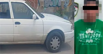 Recuperan moto y carro hurtados; hay un detenido