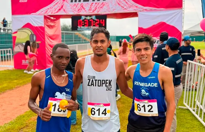 Exitosa carrera atlética Mineros en V. de La Paz