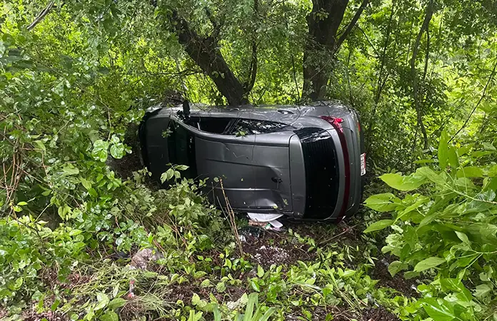 Familia resulta lesionada en la Valles-Tampico