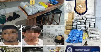Incautan m&aacute;s de 60 kilos de droga en cateo