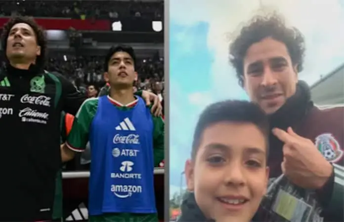 Gilberto Mora felicita a Guillermo Ochoa por su cumpleaños 41